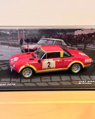 Fiat Abarth 124 Rally Portugal 1974 2 R. Pinto