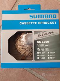 Pacco pignoni Shimano Ultegra 6700 10 velocità