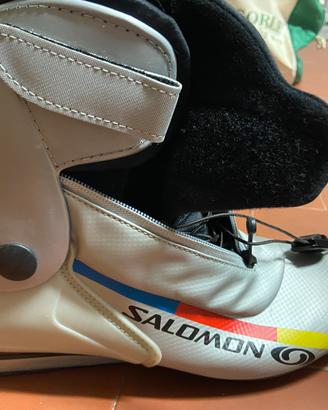 Scarpe sci fondo Salomon pro combi nr 40