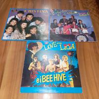 Lotto 3 LP di Cristina D'avena / Bee Hive