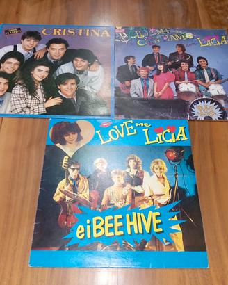 Lotto 3 LP di Cristina D'avena / Bee Hive