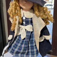 Bambola in ceramica vintage – cir 20 anni – 43 cm