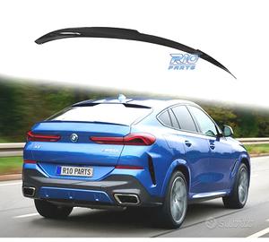 SPOILER BMW X6 G06 19- LOOK M PERFORMANCE NERO LUC