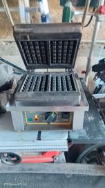 Piastra professionale per waffle