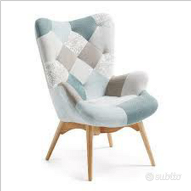 Poltrona Moderna Patchwork