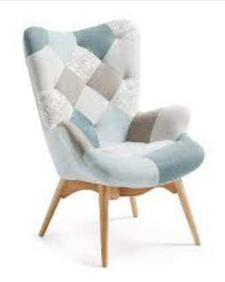 Poltrona Moderna Patchwork
