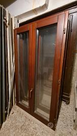 finestre in legno con telaio 95x167