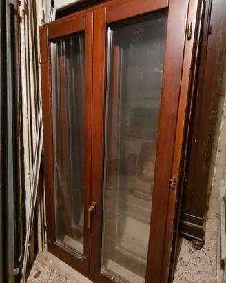 finestre in legno con telaio 95x167