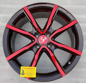 Cerchi In Lega NUOVI Da 17 Per Fiat 500 Abarth NEW