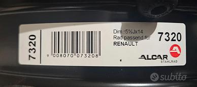 Cerchi Alcar 5,5Jx14