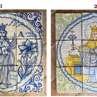 Mattonella riggiola S. Agata Patrona di Catania