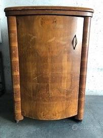 Antica macchina da cucire a pedale nikal mobile in