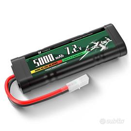 Batteria NiMH 7.2V 5000mAh Tamiya RC
