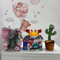 Giochi Interattivi bimbi Cactus Granchio, Elefante