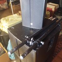 IMIANTO AUDIO PASSIVO CON AMPLIFICATORI COMPLETO