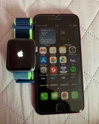 Iphone se 2022 e watch 2