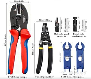 Kit Crimpatrice Solare Professionale ASKLUND + Con