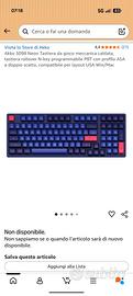 Tastiera meccanica Akko 3098 Neon layout USA