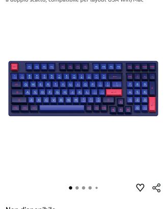 Tastiera meccanica Akko 3098 Neon layout USA