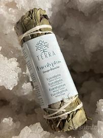 Smudge Salvia bianca ed eucalipto