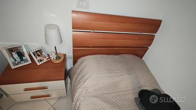Telaio letto legno senza rete 