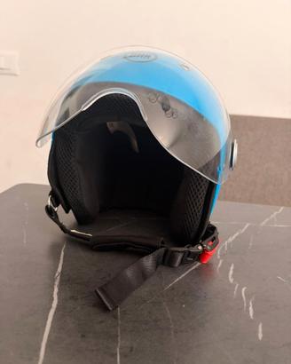 Casco Jet moto bambino