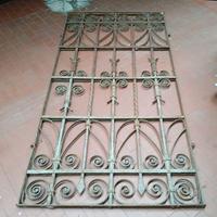 singola grata ferro battuto inferriata finestra