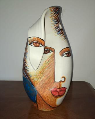 Maioliche d’Autore: Vaso Originale Giuseppe Prinzi