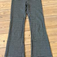 Leggins pied de poule marroni