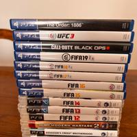 Lotto giochi Ps4 e Ps3