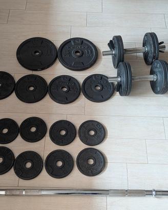 Panca+Pesi+Bilanciere+Manubri