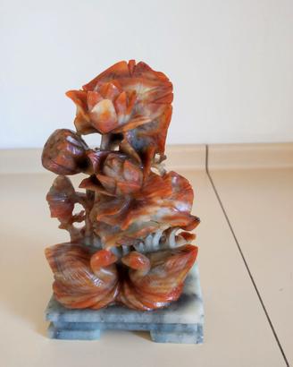 Scultura In Pietra Saponaria Cinese