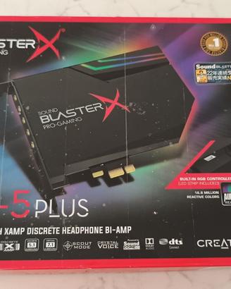 Scheda Audio Creative Sound BlasterX AE-5 PLUS