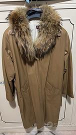 CAPPOTTO LUNGO IN PELLE