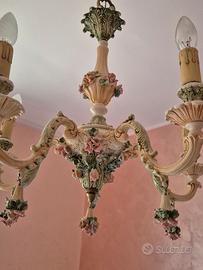 LAMPADARIO  CAPODIMONTE