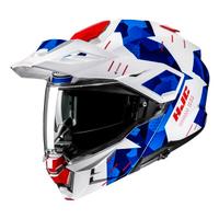 Casco Modulare HJC I80 ROKI blu rosso bianco