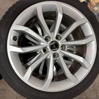 Cerchi originali AUDI per A4 con gomme invernali