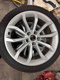 Cerchi originali AUDI per A4 con gomme invernali