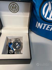 Orologio Inter in acciaio cronografo