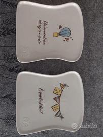 NUOVO Mulino Bianco piattini, piatti Felicioni, C