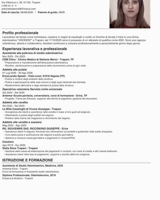 ASSISTENTE ALLA POLTRONA