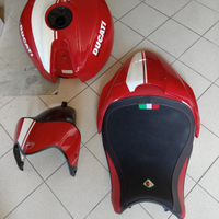 Doppio codone e parafango Monster 1200 S Stripe