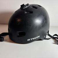 Casco per bici Btwin (Con attacco per GoPro)