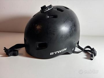 Casco per bici Btwin (Con attacco per GoPro)