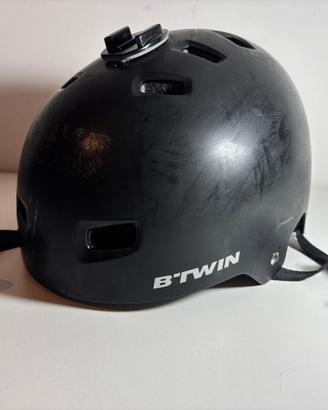 Casco per bici Btwin (Con attacco per GoPro)