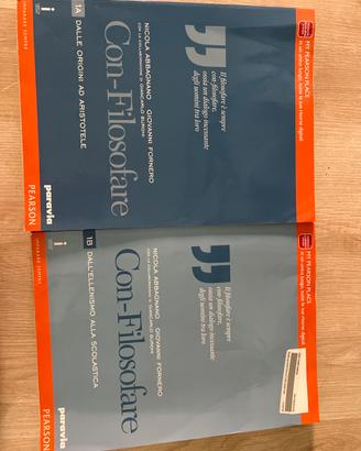 Libri “CON-FILOSOFARE” vol. 1 A e B