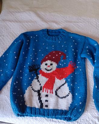 maglione fatto a mano 