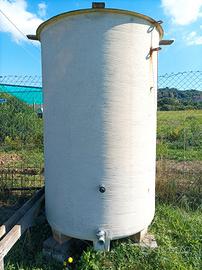 Serbatoio vetro resina