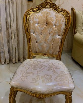 Sedie color oro