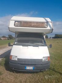 Camper Ford transit 2500 diesel mansardato